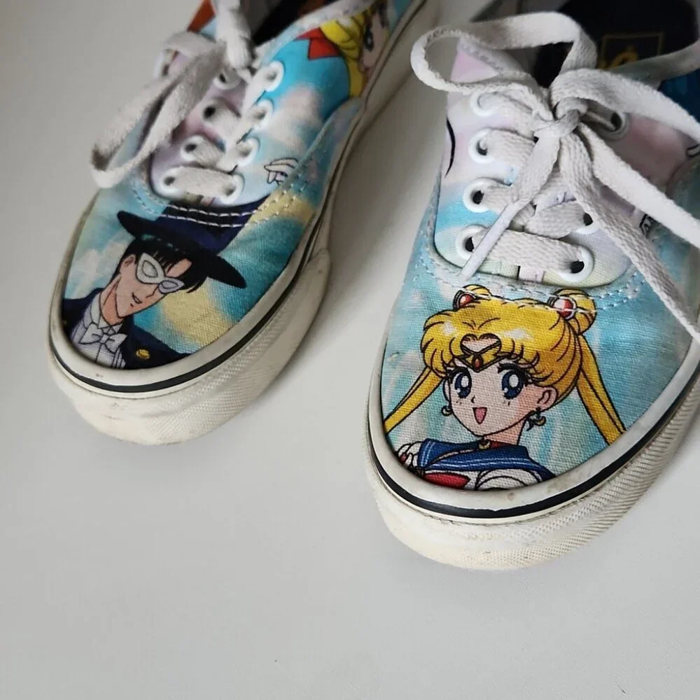 *SOLD* VANS x Sailor Moon | Authentic Pretty Guardian sneakers kids sz 13 - Picture 3 of 6